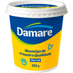 MANTEIGA DAMARE POTE 500G COM SAL 2